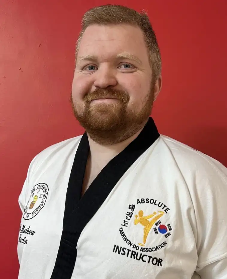Mr Mathew Martin 3rd Degree ATKDA Sandwell Taekwondo Instructor
